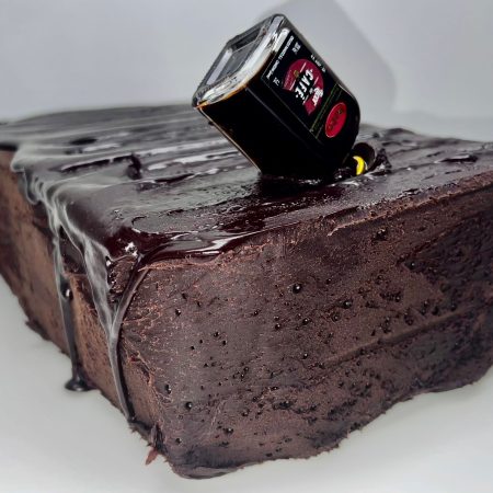 * TURRON TRUFADO NEGRO DE LICOR CAFÉ GALLEGO ,HECHO A MANO.